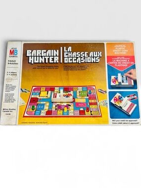 Bargain Hunter Board Game – Milton Bradley, Made in Canada